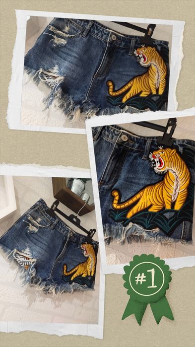 Czadowe Spodenki/szorty damskie S