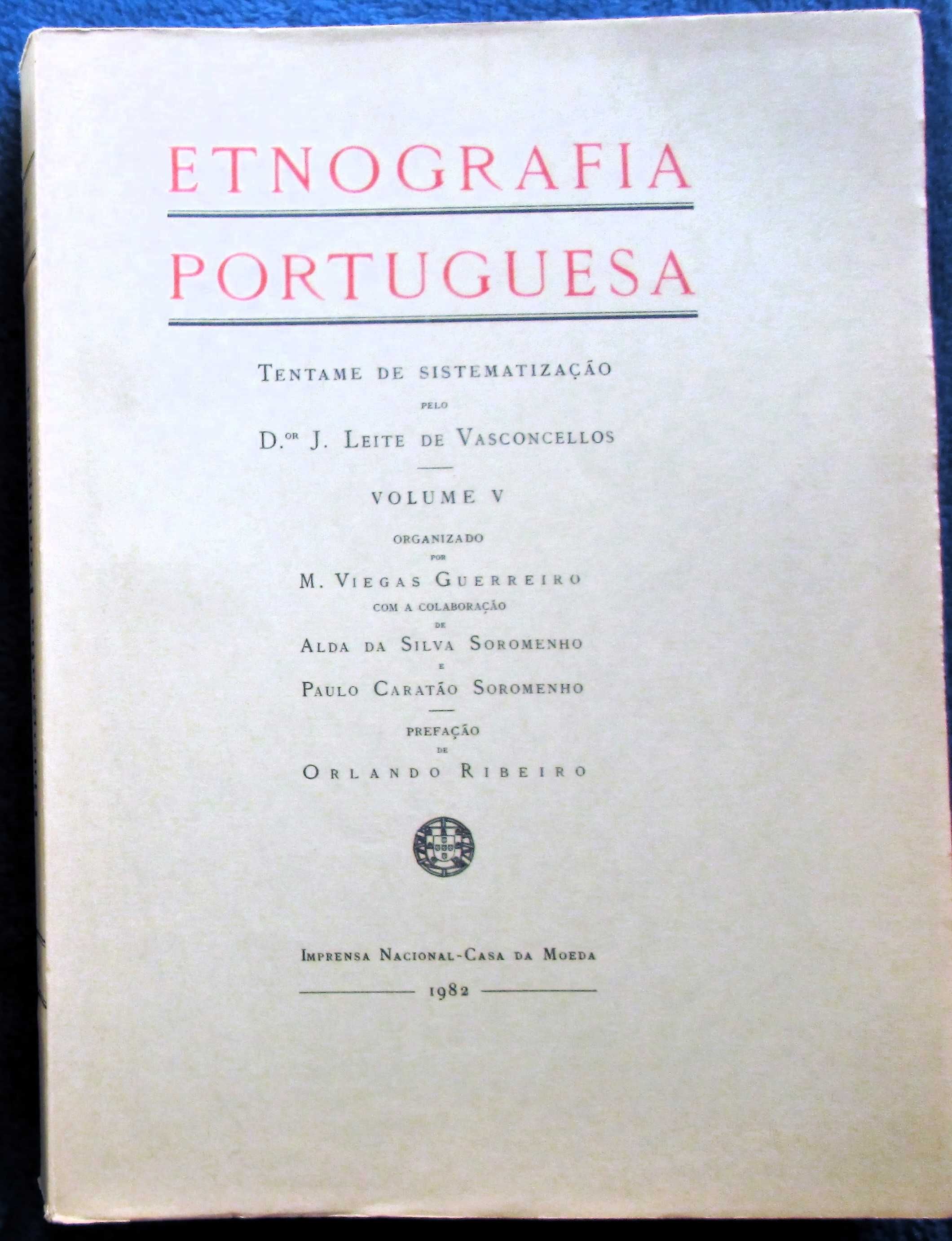 José Leite de Vasconcelos Etnografia Portuguesa