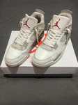 Jordan 4 Retro White Oreo 43
