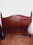 Cama com estrado