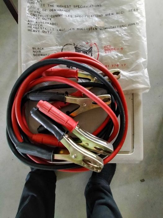 Cabos Bateria Arranque 200 Amperes