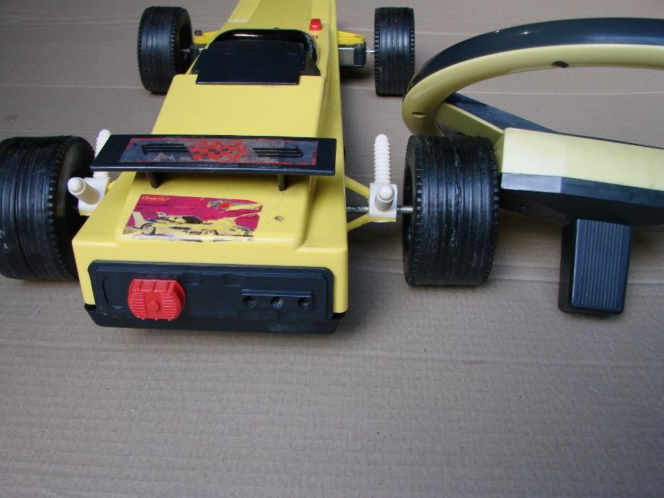 машина гонка спорт, игрушка ссср на радиоуправлении, рабочая, 50 см