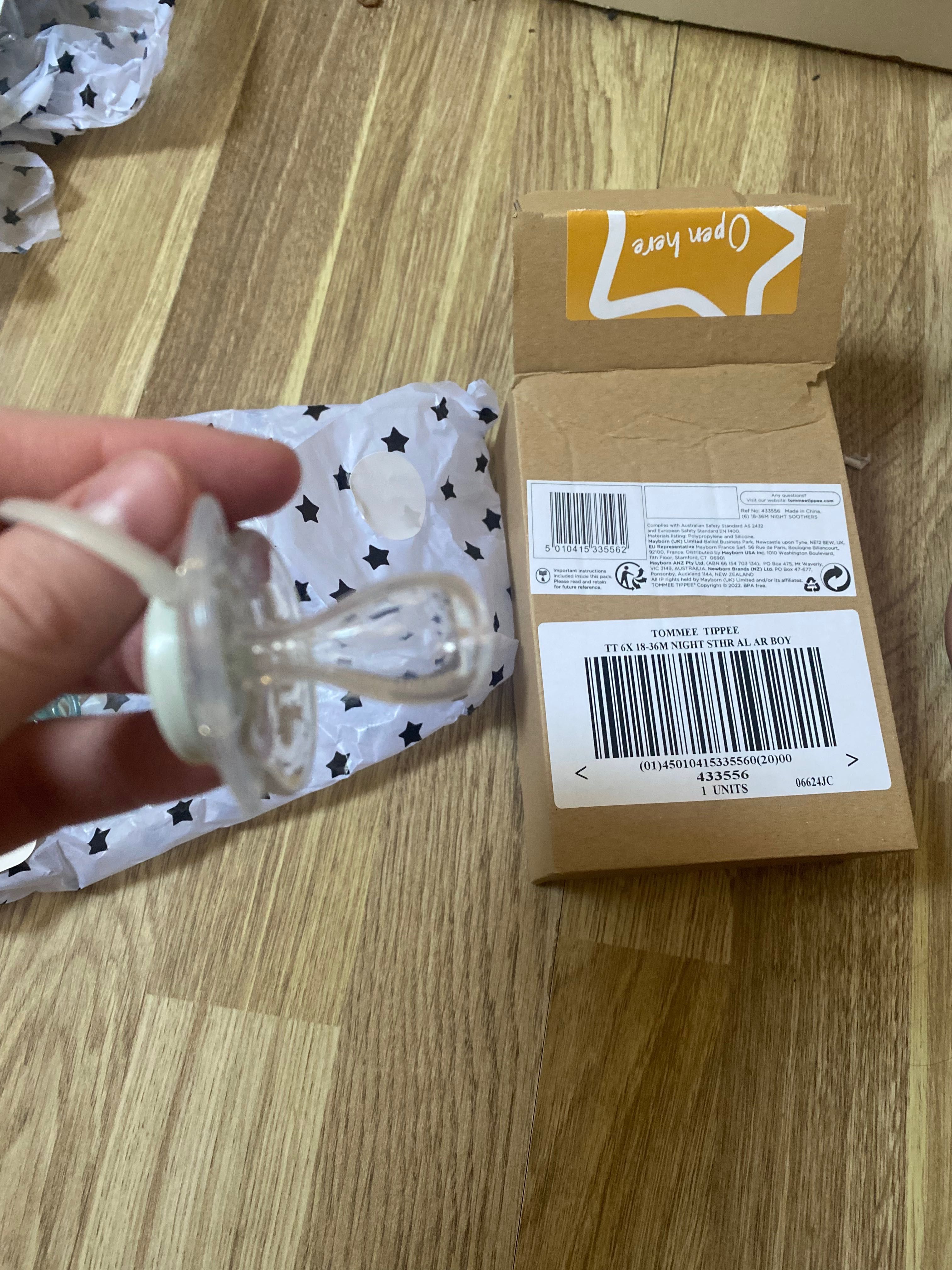 Новые пустышки 18-36 6-18 месяца Tommee Tippee дурники соски пустушки