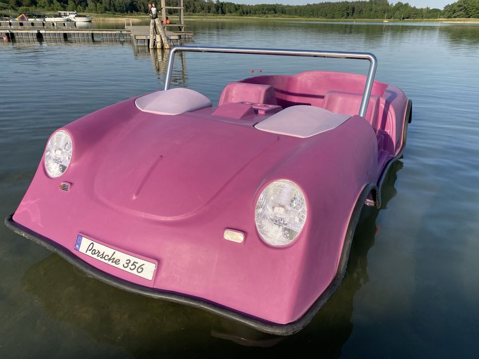 Rower wodny autko garbus pors che 4 osobowy rowerek