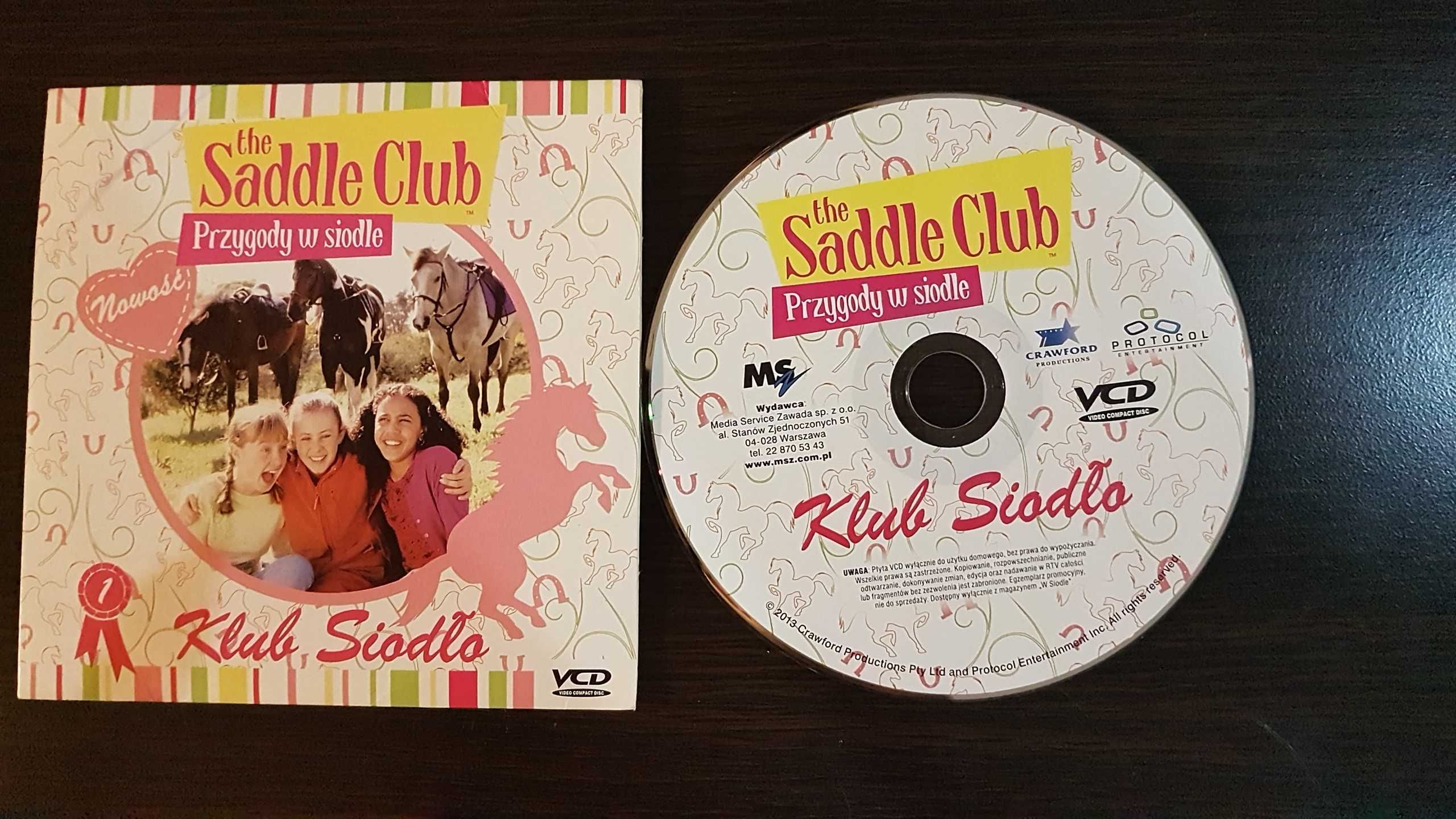 Film VCD Przygody w siodle The Saddle Club