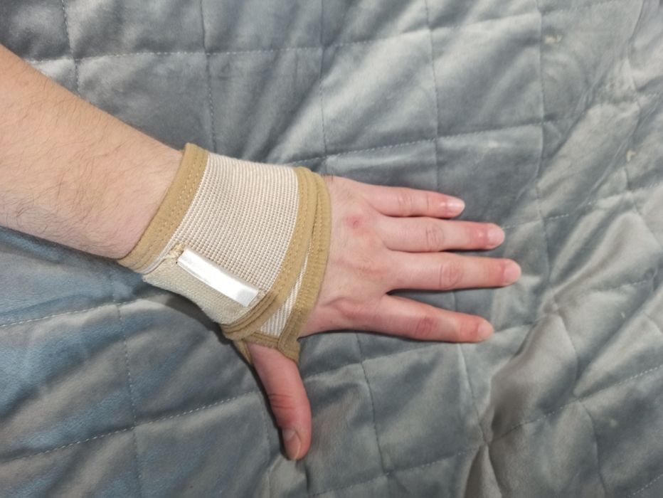 Usztywniacz nadgarstka