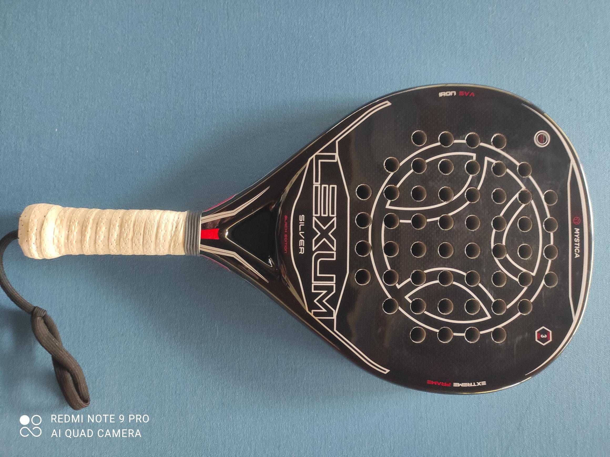 Raquete de padel Mystica Lexum Silver Black Edition