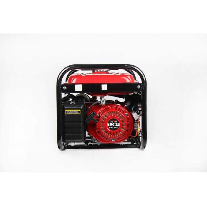 Оригинальный 1 фазний бензиновый генератор Bison 3 кВт  медная обмотка