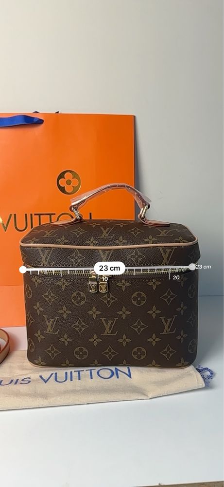 Torebka kosmetyczka Louis Vuitton Premium monogram Canvas LV