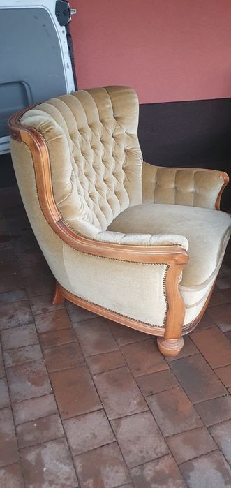 Fotele Ludwik 2 szt. i stół