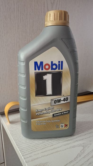 Мотороне масло mobil 0w-40 1л.