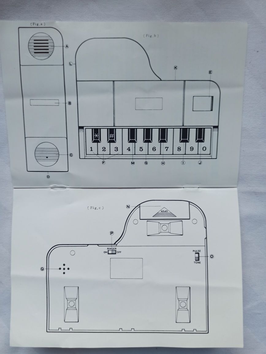 Unikalny model telefonu stacjonarnego "Columbia"