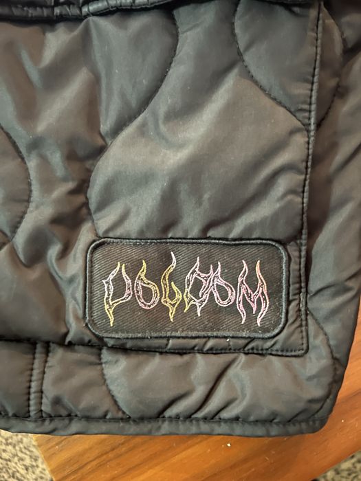 Casaco Volcom preto/ corlorido