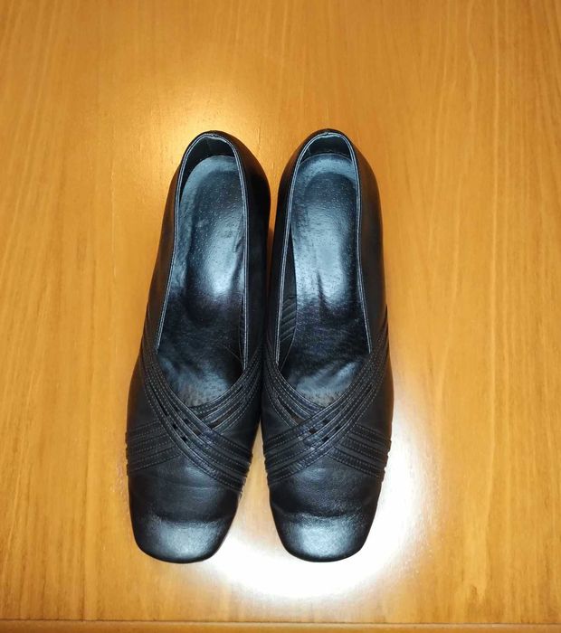 Półbuty czarne - rozmiar 40