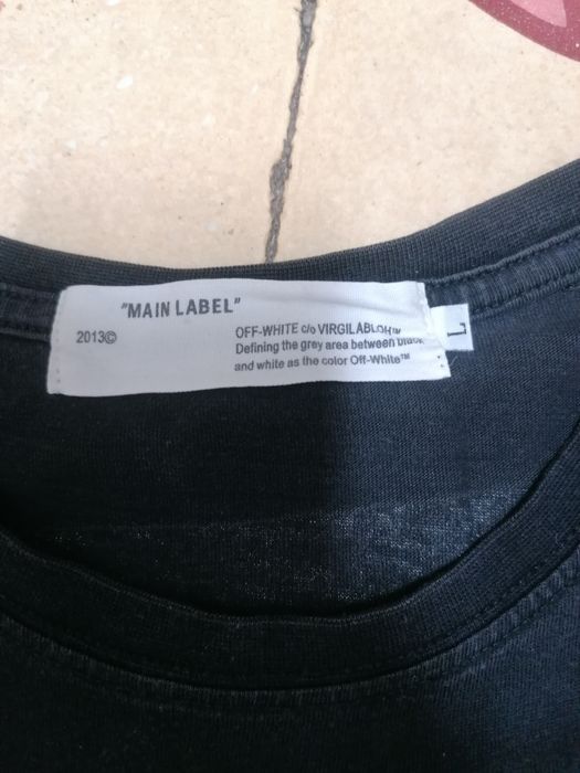 t shirt OFF WHITE original