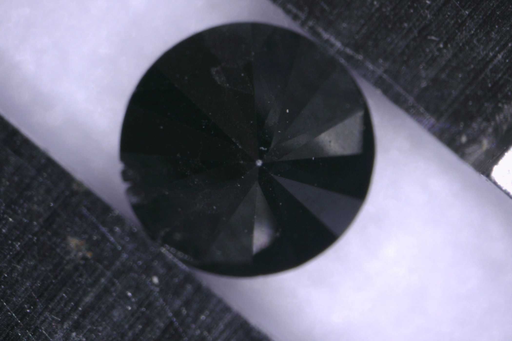 Diament 0.43ct Czarny Brylant