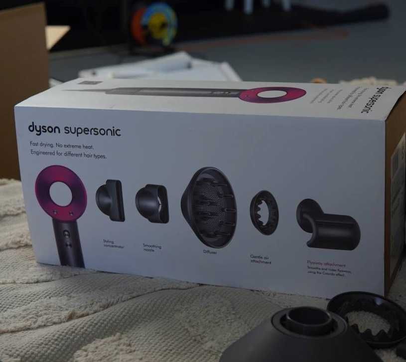 Новий оригінальний фен Dyson HD07 Fuchsia оригінальний з гарантією