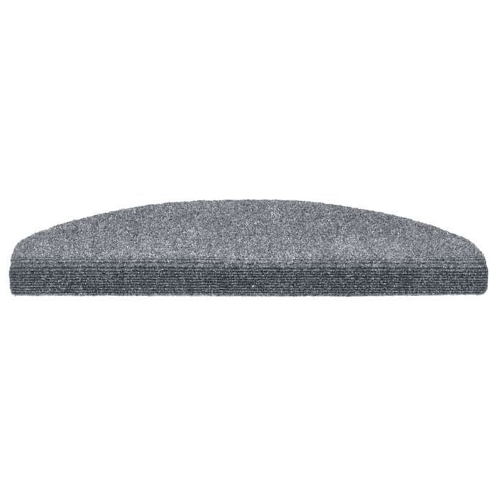 Vidaxl Maty Na Schody Samoprzylepne 30 Szt. Jasnoszary 65X21X4 Cm