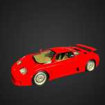 Model Bburago czerwone Bugatti EB 110 skala 1:18 1991 J5/081710