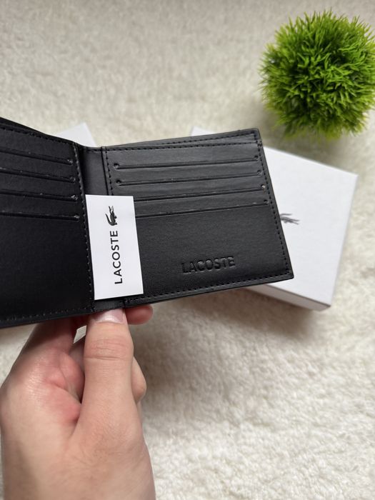 НОВИЙ‼️ Чоловічий гаманець Lacoste, Гаманець Лакоста, портмоне