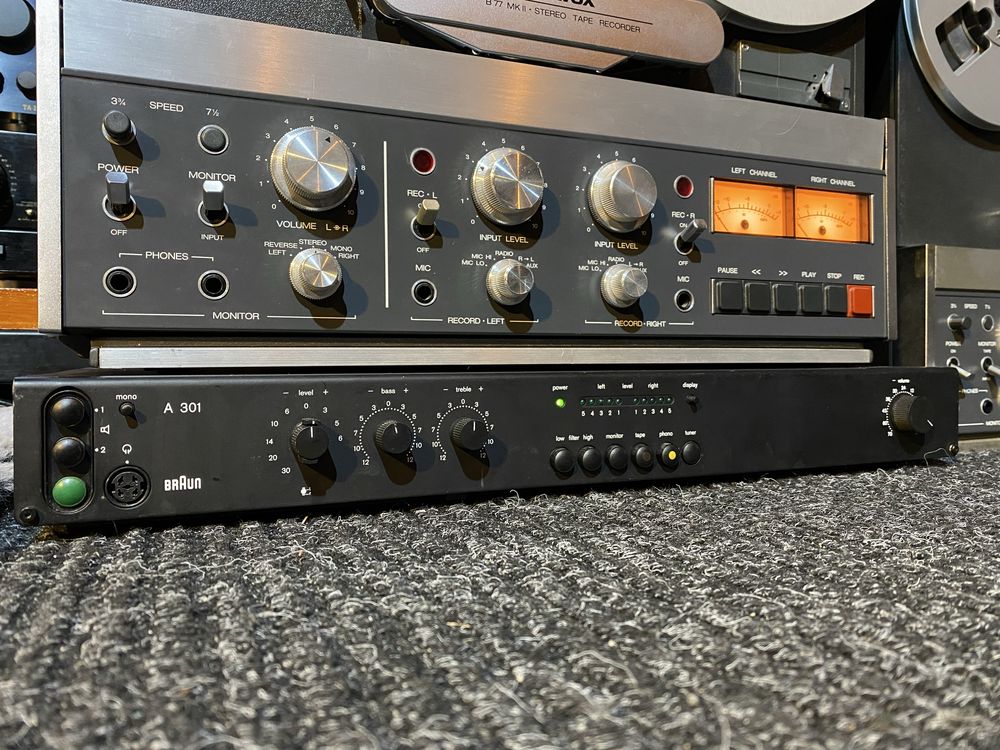 Braun A301 wzmacniacz stereo