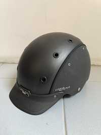 Toque de equitação CASCO preto 55-57cm