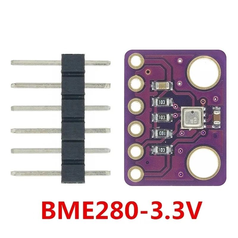 Czujnik BME280 temperatura ciśnienie 5V i 3.3 v   2 szt