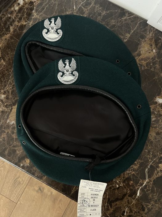 Beret zielony 418/MON 56