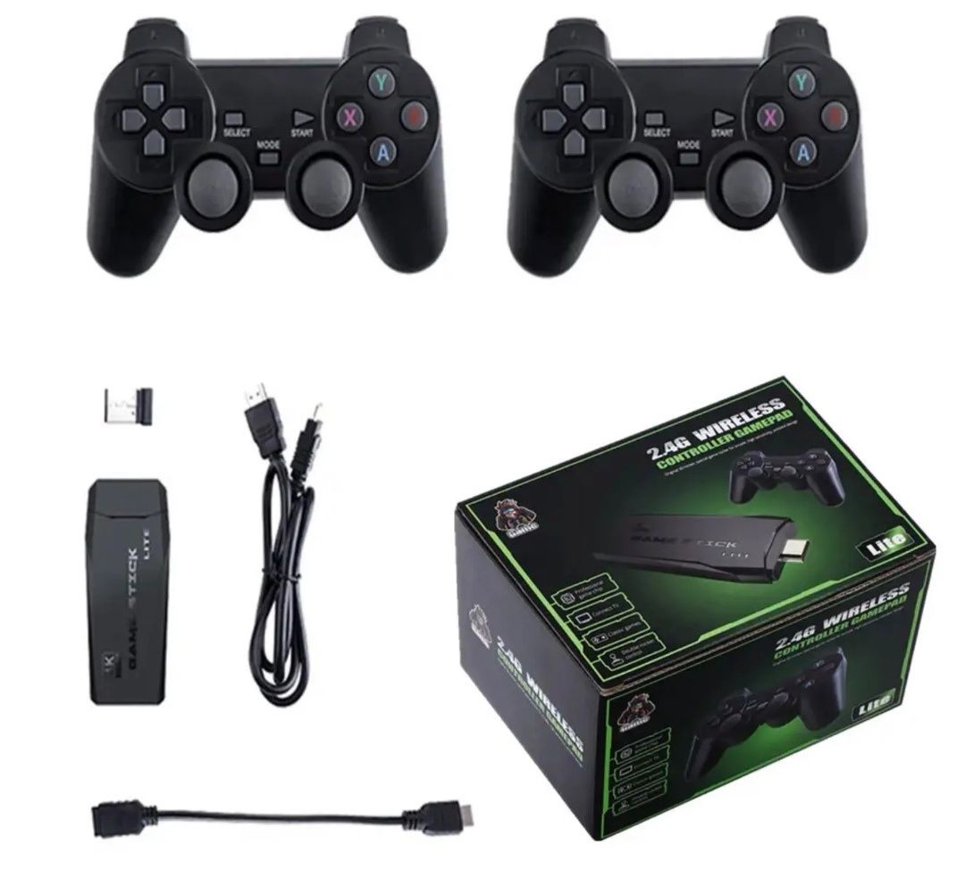 Nowa Super Konsola Game stick 4k lite 64gb