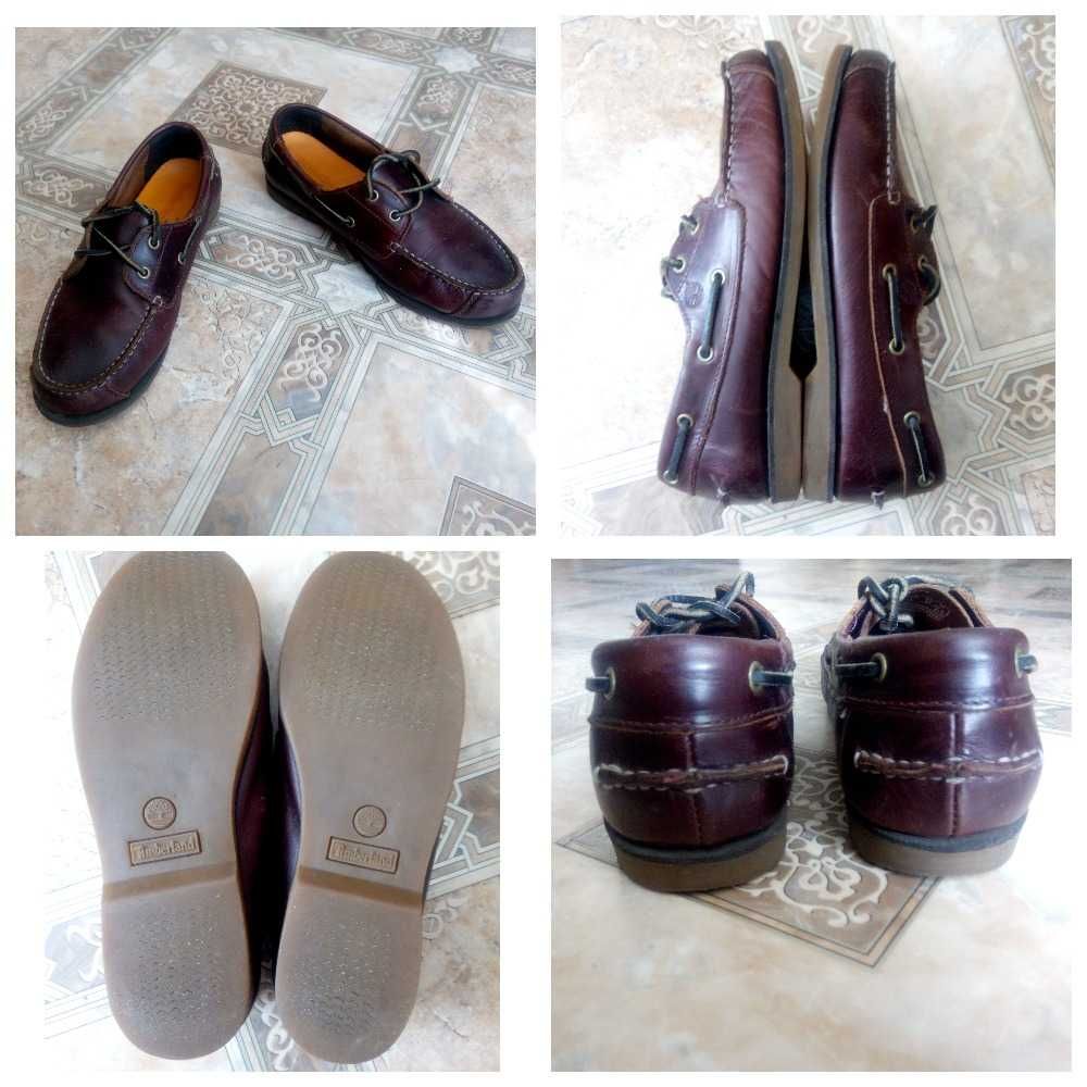 Кожаные неубиваемые топсайдеры Timberland и Rockport. Мокасины, броги.