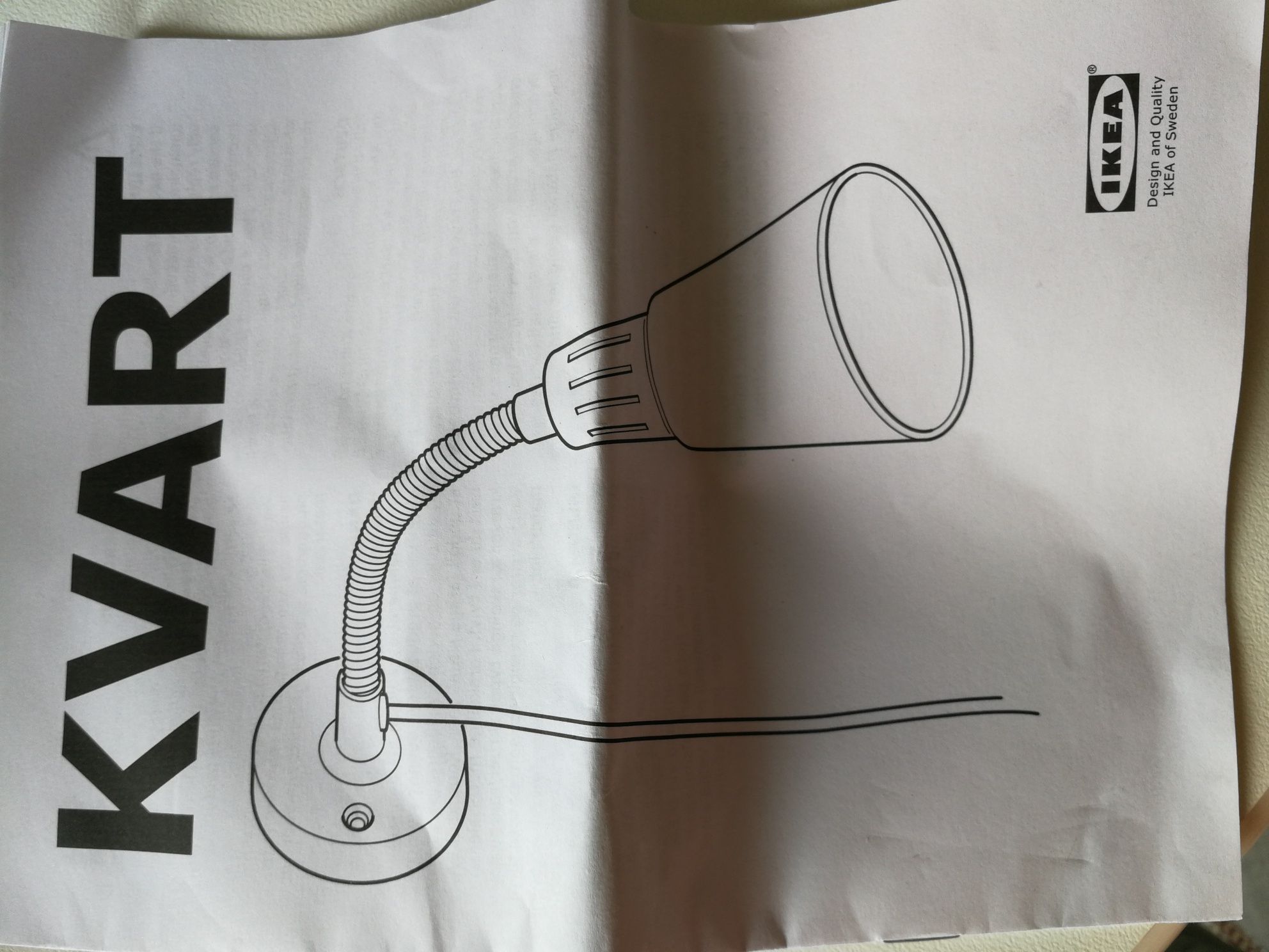 Candeeiro de parede - Ikea