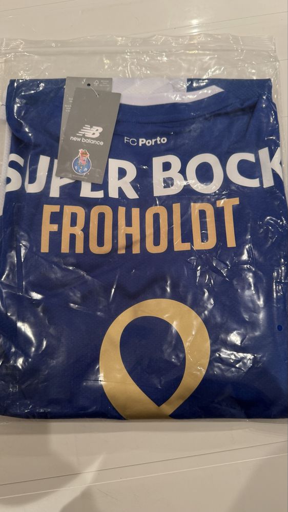 Camisola personalizada de Froholdt, tam L