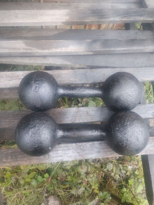 Гантелі по 2,,10кг,,25кг, засрср