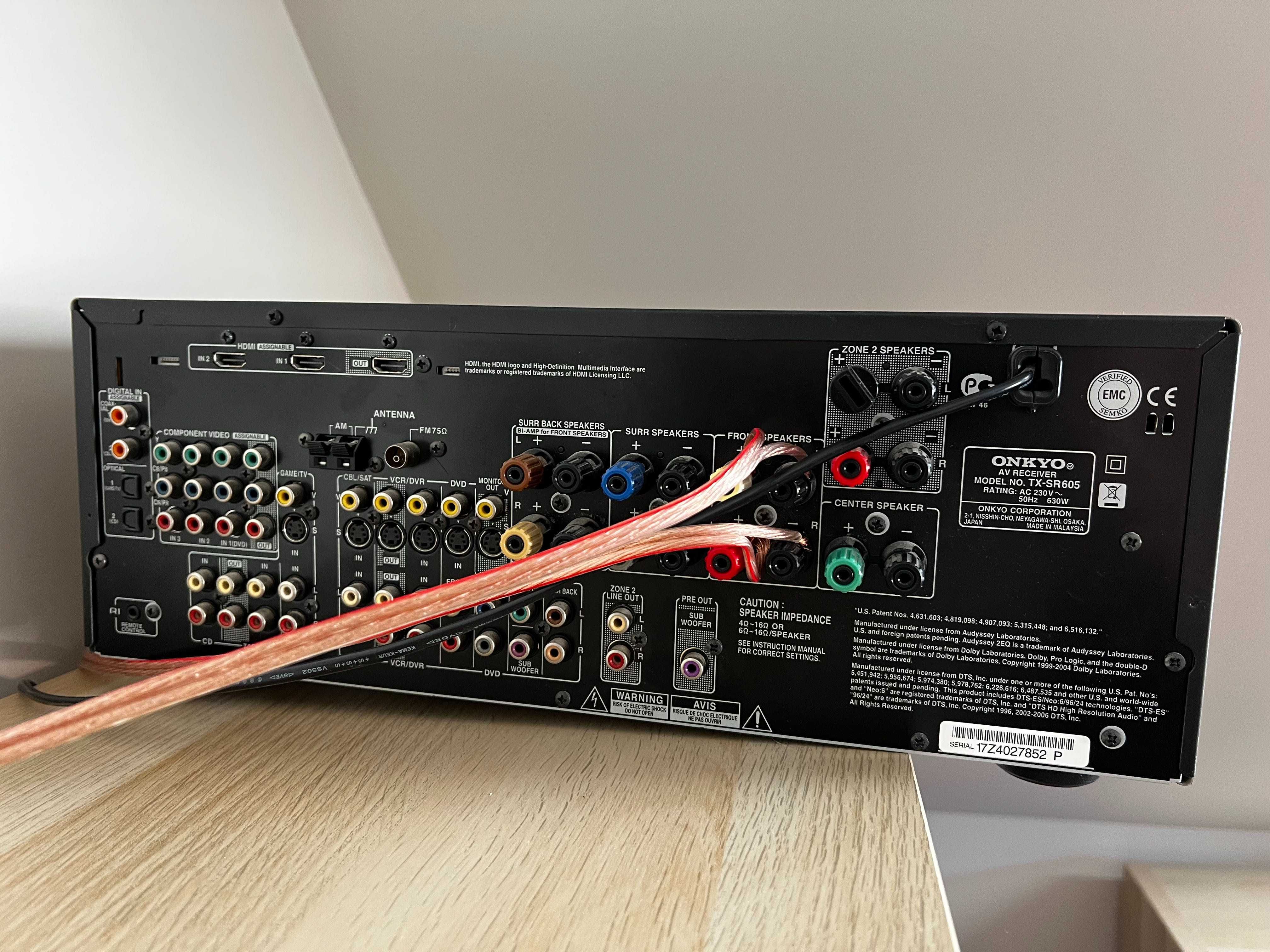 Amplituner Onkyo TX-SR605