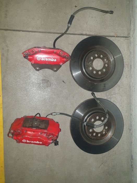 Hamulce brembo seat leon cupra golf skoda swap 4tloczek big brake