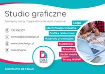 ULOTKI LOGO BANERY wizytówki katalogi materiały reklamowe FAKTURA