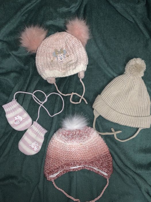 Шапки дитячі zara 1-2 роки