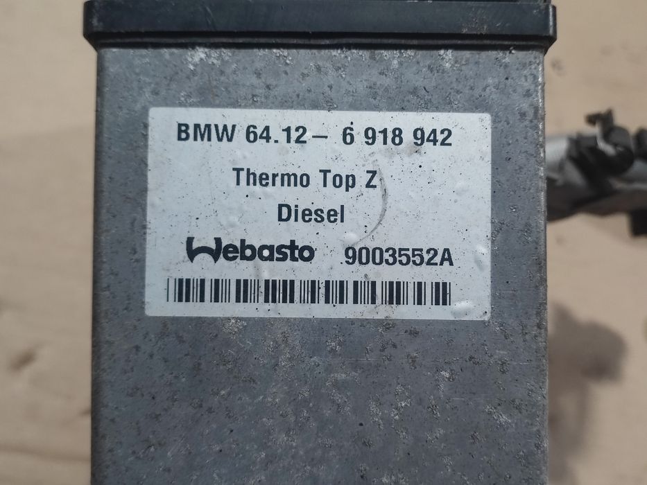 Webasto ogrzewanie postojowe BMW X5 e53  diesel