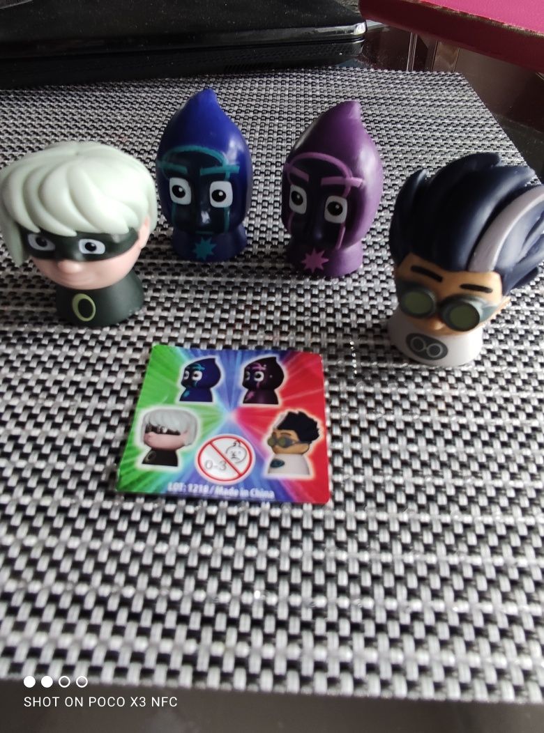 Figurki Piżamersi PJ Mask  komplet