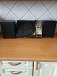 Gramofon ARTUR ze wzmacniaczem i kolumnami