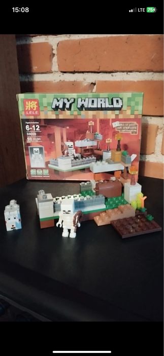 Klocki My World Minecraft Lele kompatybilne z Lego