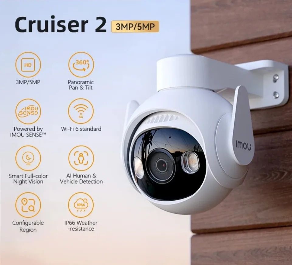 IMOU Cruiser 2 PTZ 5mp wi-fi поворотна