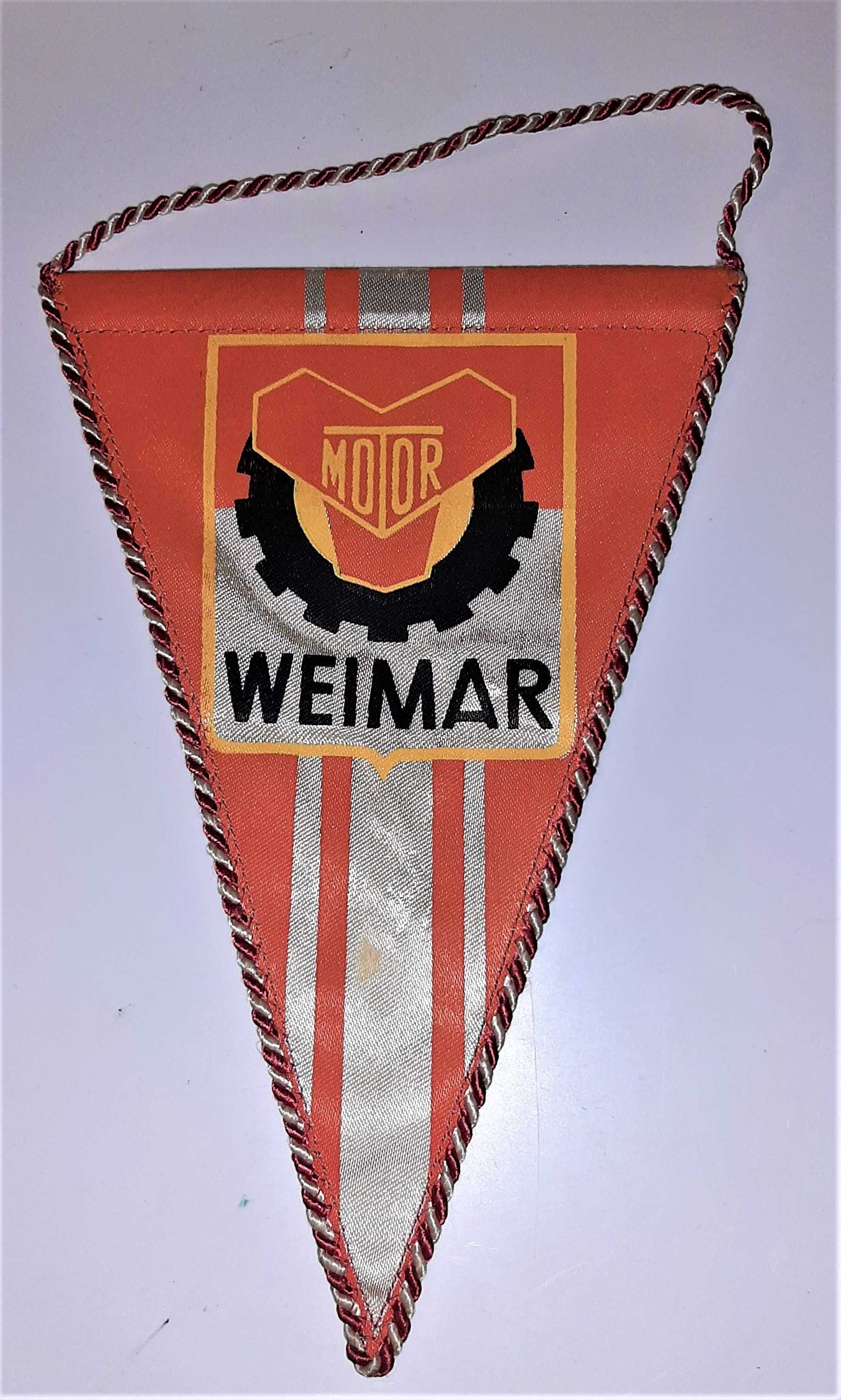 Proporczyk Motor Weimar / SC 1903 Weimar Niemcy Klub Piłkarski NRD