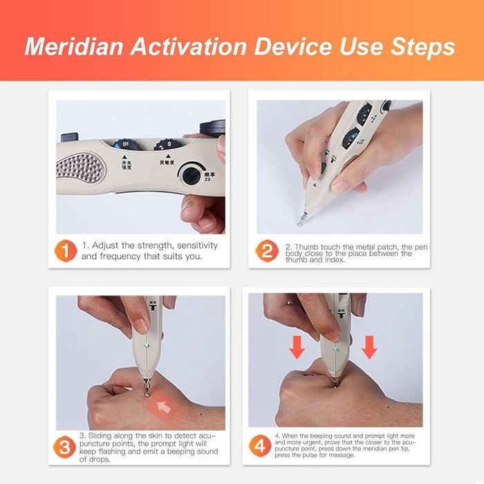 Caneta de acupuntura eletrônica