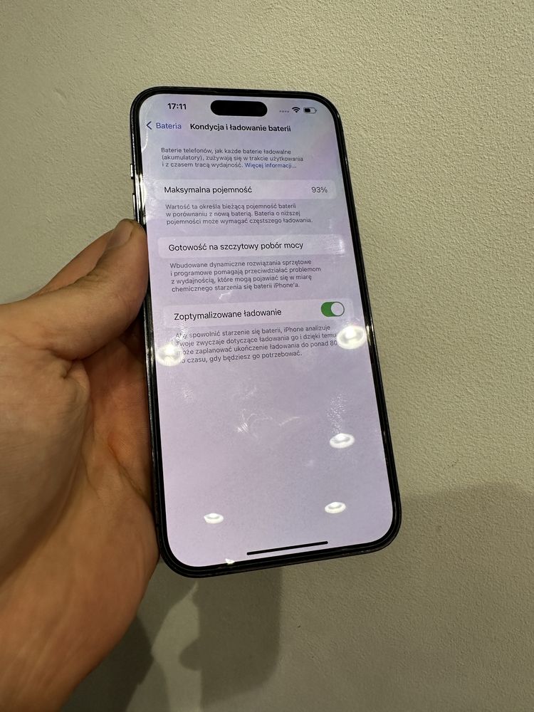 Iphone 14 pro max 128gb purple na gwarancji