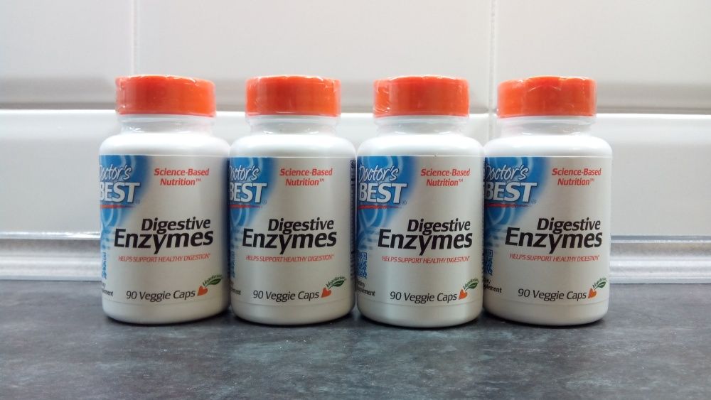 Doctors Best, Digestive Enzymes (90 капс.), ферменты, энзимы, ферменти