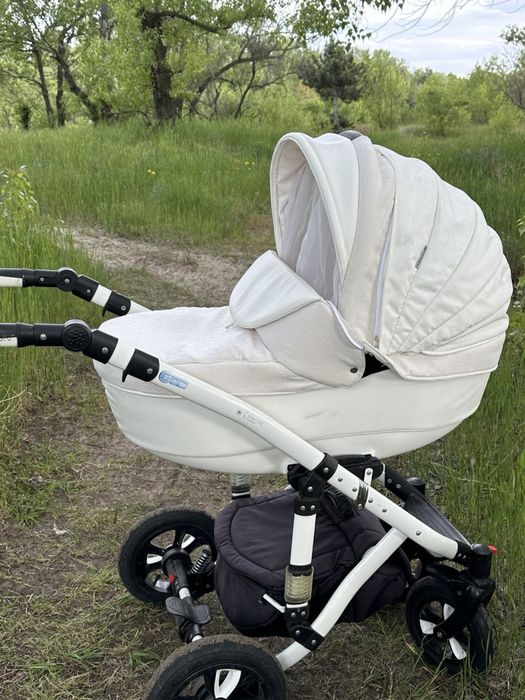 Коляска Adamex, біла