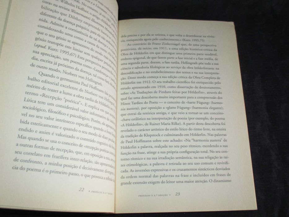 Livro Elegias Friedrich Hölderlin Assírio & Alvim