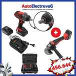 KIT CHAVE IMPACTO 1/2 + REBARBADORA - 18V