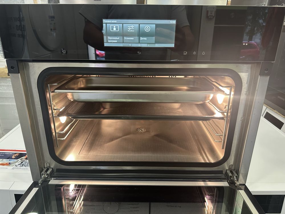 Духова шафа - пароварка Miele DGC 6800(Німеччина) меню. Автопрограми